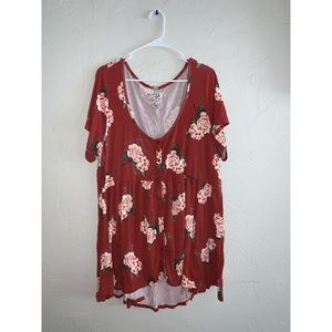 High low super soft blouse